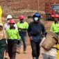 Foto, Koalisi Save Sagea blokade Aktivitas perusahan