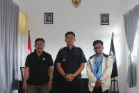 Foto: Ketua DPD KNPI Halsel Dan Kalapas Labuha