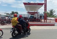Foto, Kondisi Terkini SPBU Nerweda