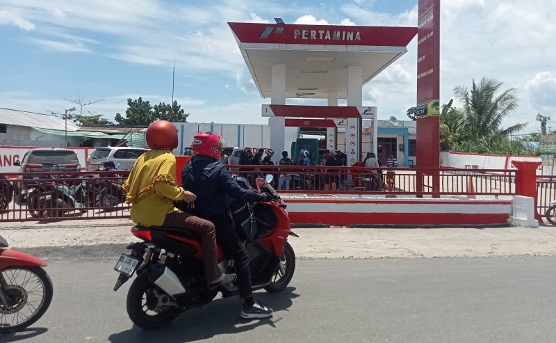 Foto, Kondisi Terkini SPBU Nerweda