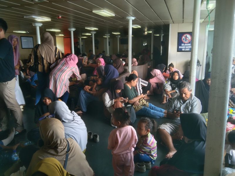 Foto, Kondisi di dalam very Lompa Saketa -Babang