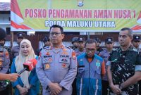 Foto: Danrem 152/Baabullah, Kapolda Maluku Utara dan Perwakilan Gubernur Maluku Utara