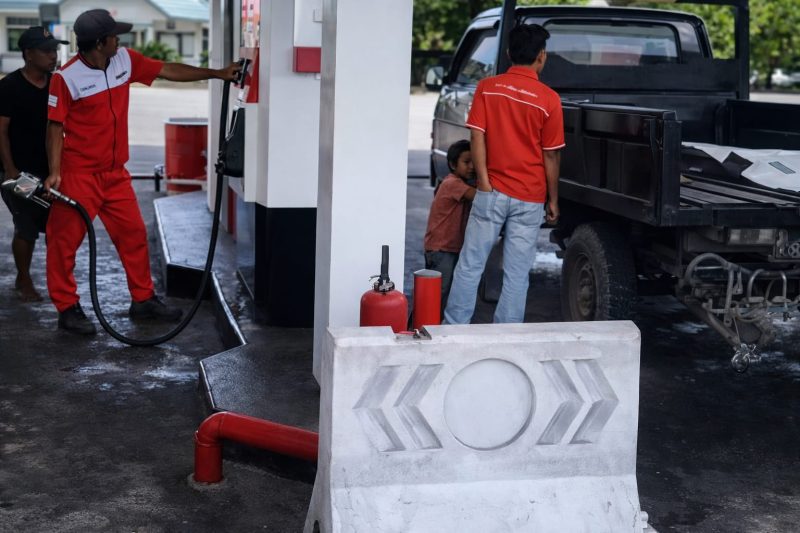 Foto: SPBU Babang Raya