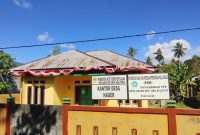 Foto: Kantor Desa Hager Kecamatan Oba Selatan, Kota Tidore Kepulauan