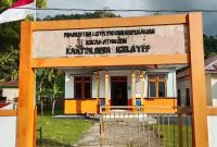 Foto: Kantor Desa Sigela Yeef, Kecamatan Oba, Kota Tidore