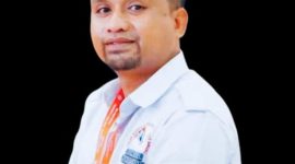 Foto: Ketua DPD KNPI kabupaten Halmahera Selatan, Sefnat Tagaku 