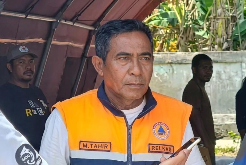 Foto: Kepala BPBD Halteng, M. Tahir