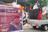 Foto: GPM Malut gelar aksi demonstrasi di depan kejati