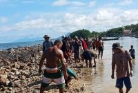 Foto: Proyek Breakwater di Desa Orimakurunga,