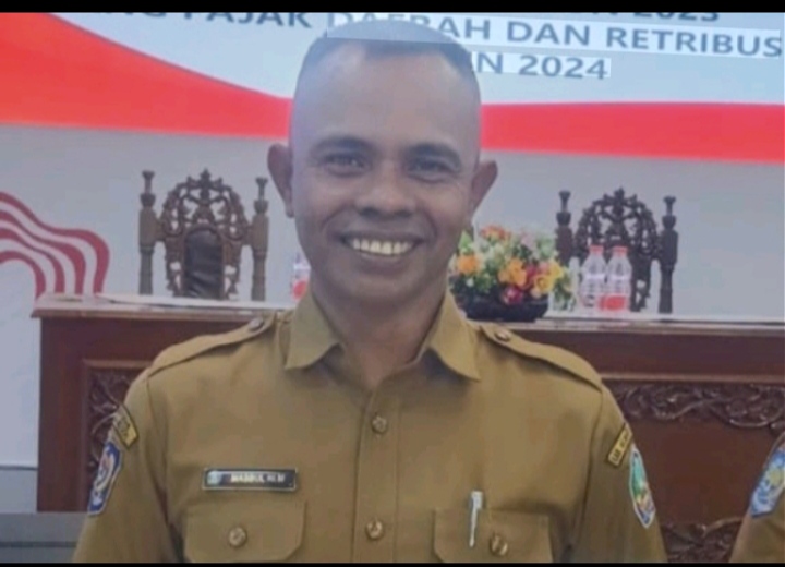 Foto: Kepala Desa Kubung, Masbul Hi. Muhammad,