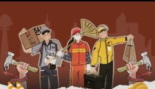 Foto: Ilustrasi Hari Buruh 