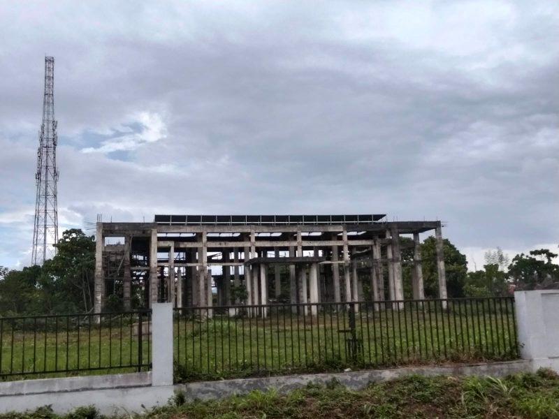 Foto: proyek pembangunan Islamic Center