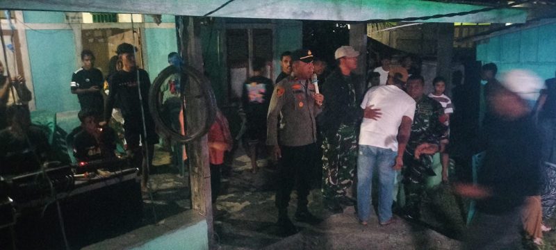 Foto: Kapolsek Gane Barat, Ipda Ruslan Anwar