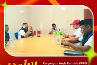 Foto: Kunjungan kerja Komisi I DPRD Kabupaten Halmahera Tengah, dalam rangka Kordinasi dengan PT.Tempopres