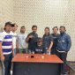 Foto:tim Satuan Reserse Narkoba dan pelaku RS
