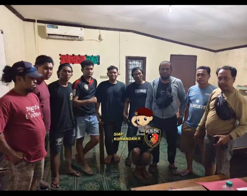 Foto: Terduga Pelaku Pembunuhan di Desa Kawasi
