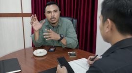 Foto:Ketua Dewan Pimpinan Daerah Lembaga Pengawasan dan Pemberantasan Tindak Pidana Korupsi (DPD LPP Tipikor) Halteng, Fandi Rizk