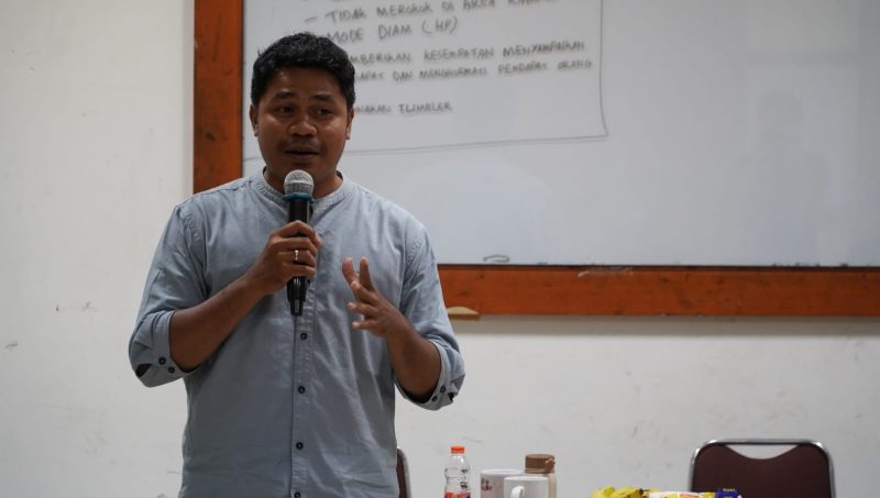 Foto: Sekretaris Umum Pimpinan Pusat Forum Mahasiswa Pascasarjana Maluku Utara (Formapas), Usman Mansur,