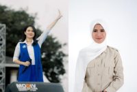 Foto:Sherly Tjoanda dan Nazlatan Ukhra Kasuba
