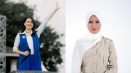 Foto:Sherly Tjoanda dan Nazlatan Ukhra Kasuba