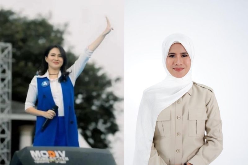Foto:Sherly Tjoanda dan Nazlatan Ukhra Kasuba