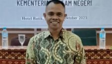 Foto: Kepala Desa Kubung Masbul Hi Muhammad,