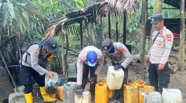 Foto: Lokasi Penyulingan Miras Ilegal! di Desa Doro 