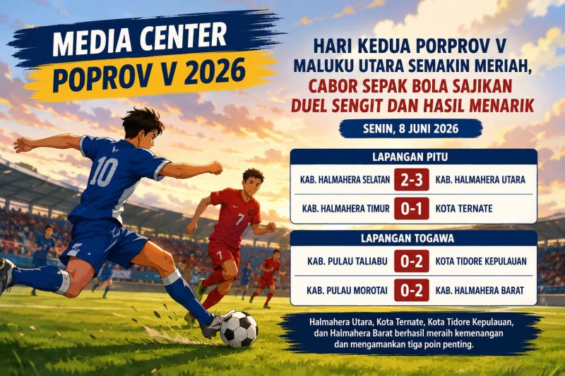 Hari kedua Porprov V Malut