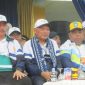 Foto: Ketua KONI Maluku Utara, Sarbin Sehe dan Bupati Halmahera Utara 