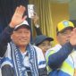Foto: Ketua KONI Maluku Utara,Sarbin Sehe dan Bupati Halmahera Utara