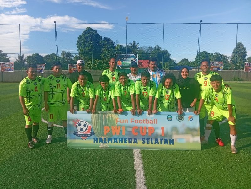 Foto: Tim Komonitas Jurnalis Halsel FC.