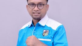 Foto: Ketua Dewan Pengurus Daerah Komite Nasional Pemuda Indonesia (DPD KNPI) Halsel, Sefnat Tagaku