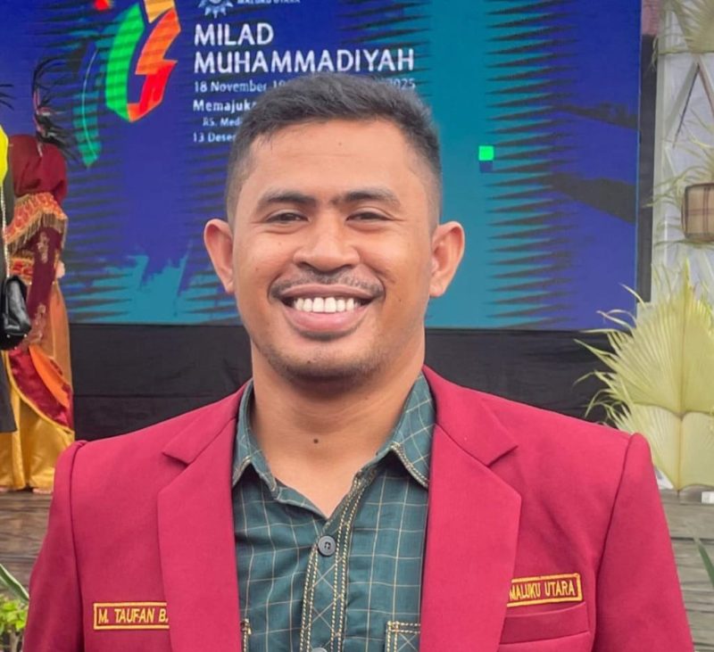 Foto: Ketua DPD IMM Malut, Taufan Baba
