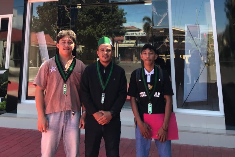 Foto: pengurus Lembaga Konsultasi Bantuan Hukum Mahasiswa Islam (LKBHMI) Cabang Ternate
