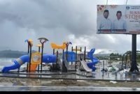 Foto: Proyek pengembangan kawasan strategis ekonomi di kota Labuha 