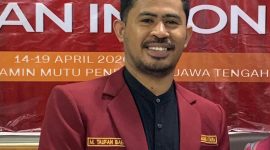 Foto: Ketua DPD IMM Malut, M. Taufan Baba,