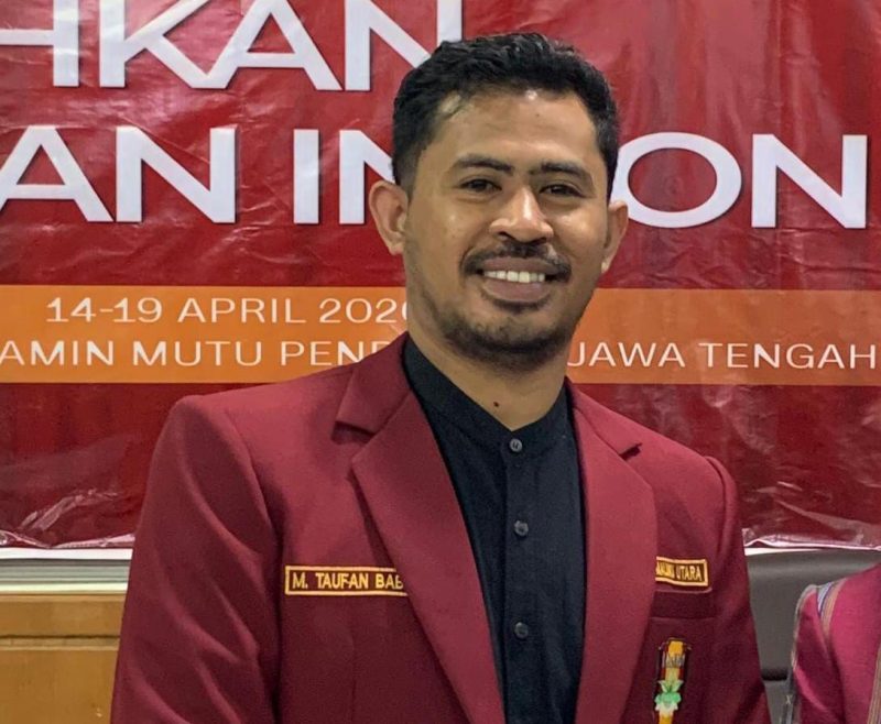 Foto: Ketua DPD IMM Malut, M. Taufan Baba,