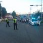 Foto: Satlantas polres halsel, Mengawal konvoi pengamar piala dunia 