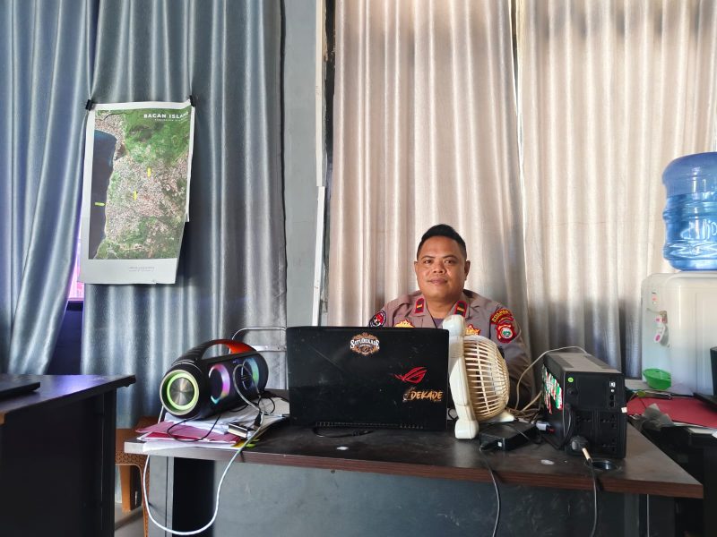 Foto: Kasi Humas Polres Halmahera Selatan, Ipda Hermansyah,