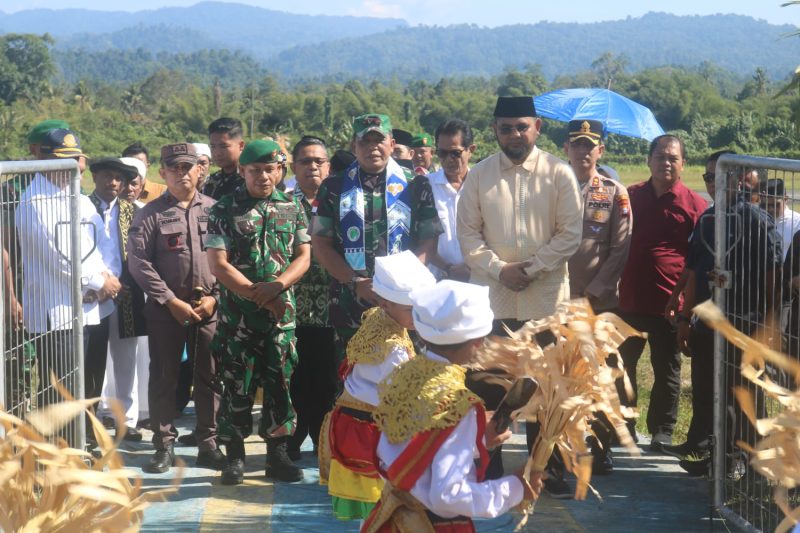 Foto: Kunjungan Panglima Komando Daerah Militer (Pangdam) XV/Pattimura, Mayjen TNI Dody Triwinarto
