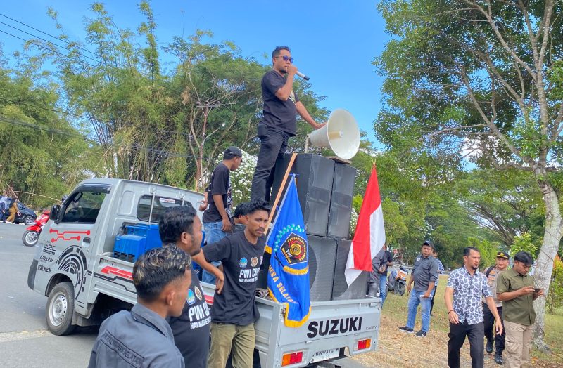 Foto: Gelar Aksi PWI Halmahera Selatan, 