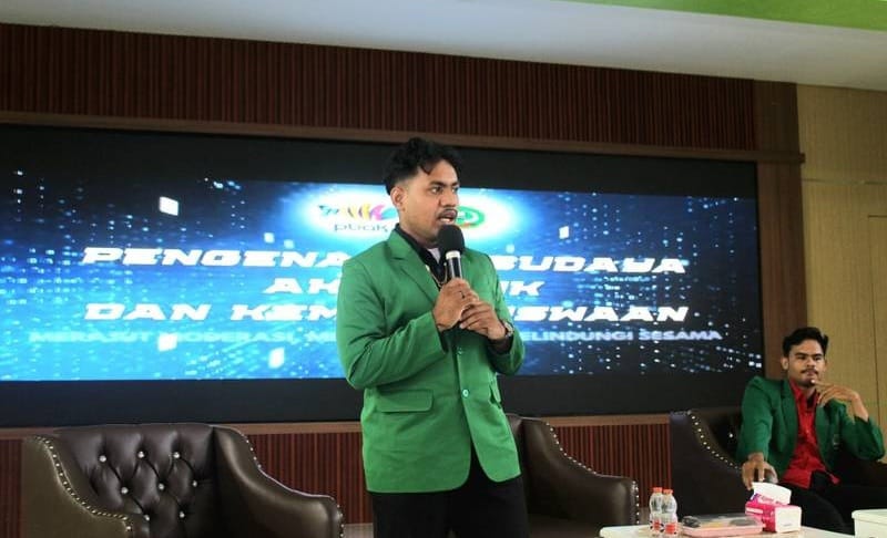 Foto: Presiden Dewan Eksekutif Mahasiswa (DEMA) Institut Agama Islam Negeri (IAIN) Ternate, Kadir Ikram