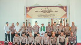 Foto: Polres halsel Gelar' peringatan hari kelahiran Nabi Muhammad SAW