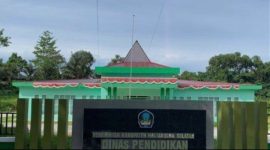 Foto: Kantor dinas pendidikan Kabupaten Halmahera Selatan 