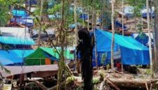 Foto: Tambang Emas di Desa Kusubibi Kabupaten Halmahera Selatan 