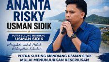 Foto: Putra sulung mendiang Usman sidik