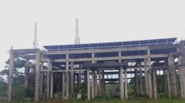 Foto: Pembangunan Islamic center di kabupaten Halmahera Tengah 