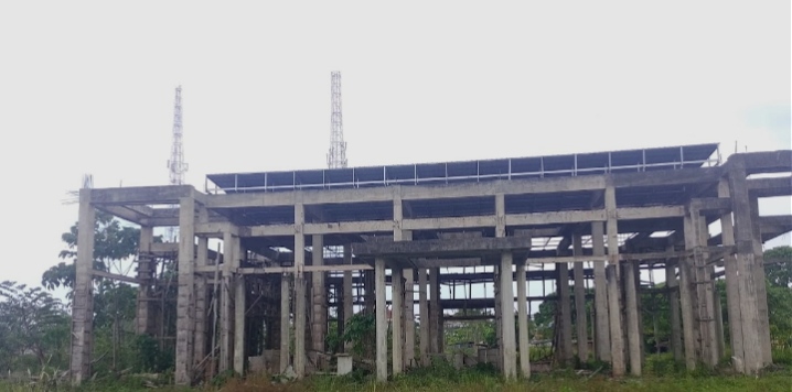 Foto: Pembangunan Islamic center di kabupaten Halmahera Tengah 