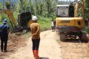 Foto,PT IMM perbaikan jalan di KM 04