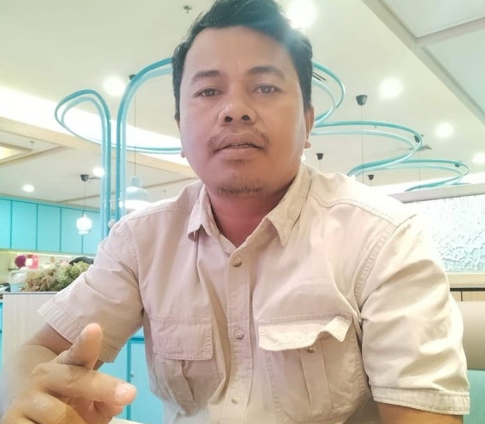 Foto: Ketua DPD LPP Tipikor Kota Ternate, Thusry Karim,
